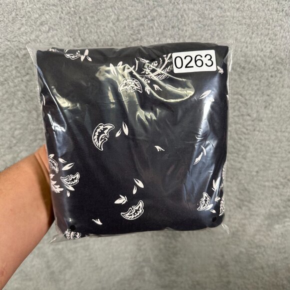 Croft & Barrow The Classic Tee Plus Size 1X Black Floral Long Sleeve - Picture 9 of 9